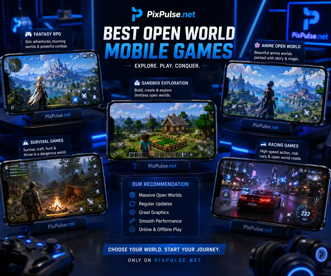 Best Open World Mobile Games for Android & iOS 2026