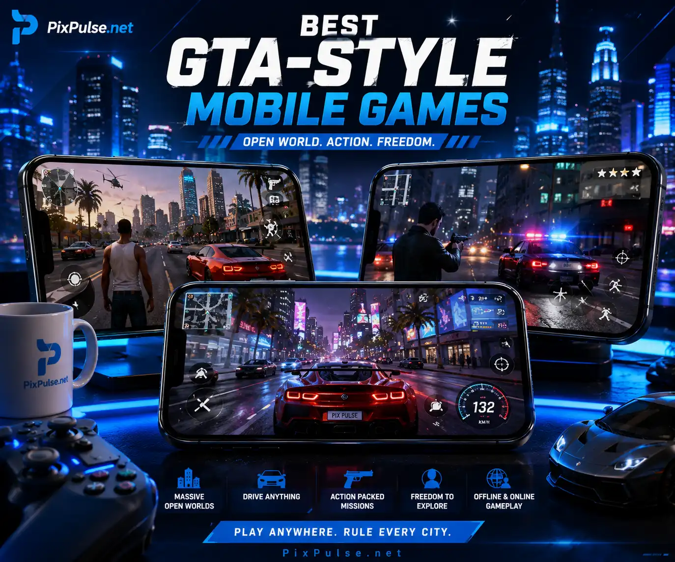 Best Open World Mobile Games for Android & iOS 2026