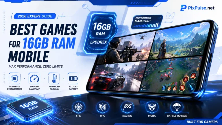 Best games for 16GB RAM mobile phones in 2026