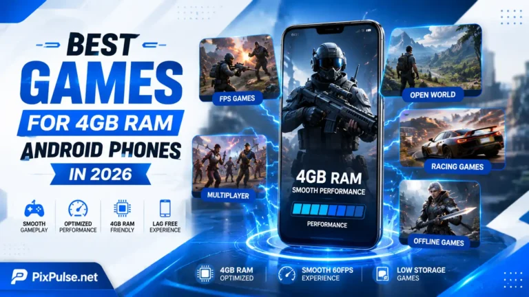 Best games for 4GB RAM Android phones in 2026