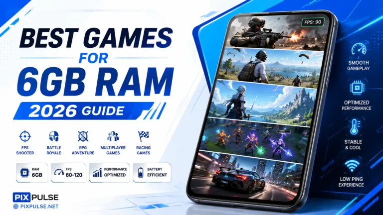 Best games for 6GB RAM Android phones in 2026